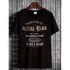 Black T-Shirt Featuring German Text Design for a Retirement Party