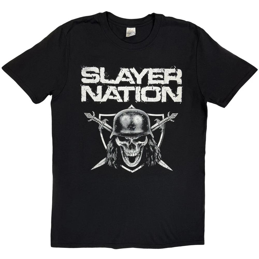 Slayer Slayer Nation 2015 Dates Tee TShirt Unisexs L