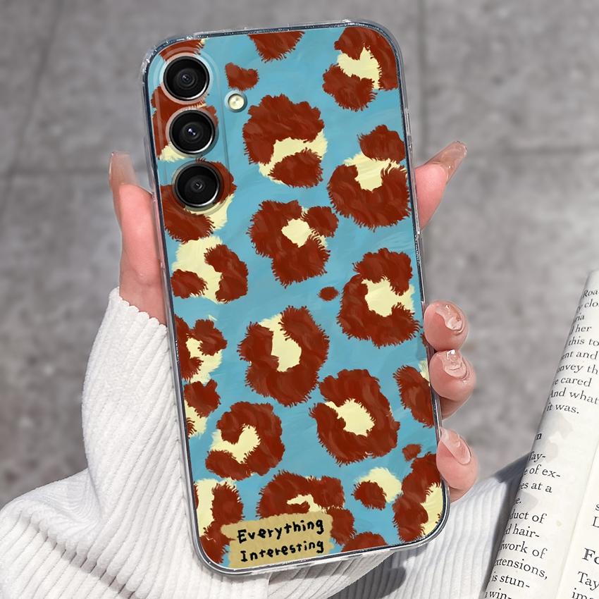 Casing For Samsung A16 A17 A15 A14 A13 A12 A10 A26 A25 A24 A23 A22 Phone Cover Cute Penguin Pattern Transparent Silicone Shell For Samsung Bumper Case