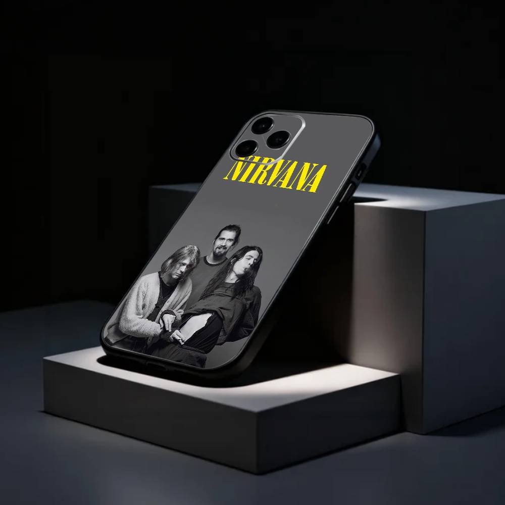 L-Lamentably Nirvana R-Rock Band   Phone Case Silicone Soft For IPhone 17 16 15 14 13 12 11 X XR Plus Pro Max Plus