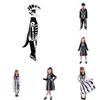 Dinosaur Skeleton Halloween Cosplay Costume Kid Stage Costume Clothing Parties
