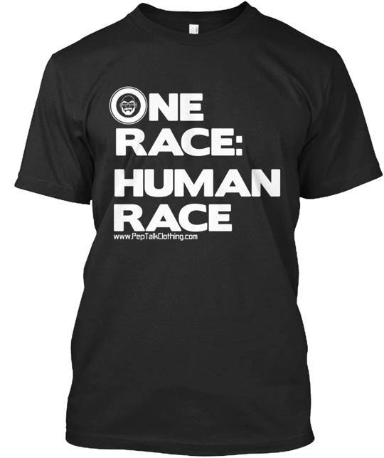 

One Race Human Tee T shirt Made in the USA Size S to 5XL L