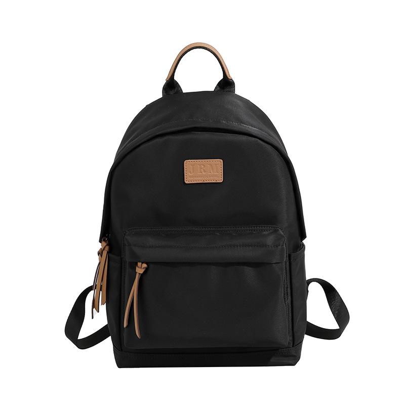 New Travel Backpack Trendy Japanese Solid Color Oxford Cloth College Student Versatile Schoolbag Women Fashion Large Capacity Backpack