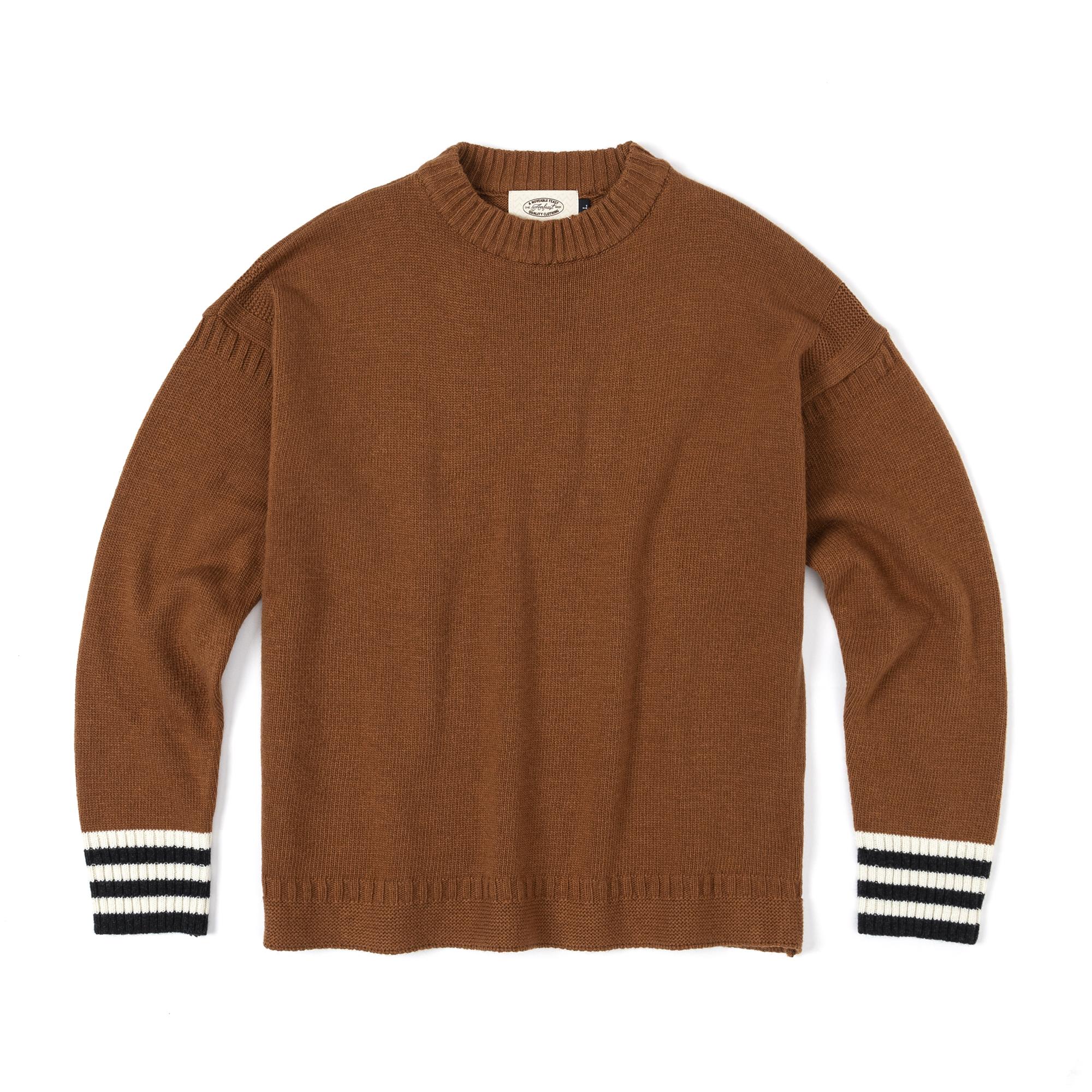 Amphist Marine Sweater Brown Large