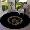 AFC Ajax Round Area Rug,Carpet Rug for Living Room Bedroom Sofa Playroom Decor,Non-slip Floor Mat