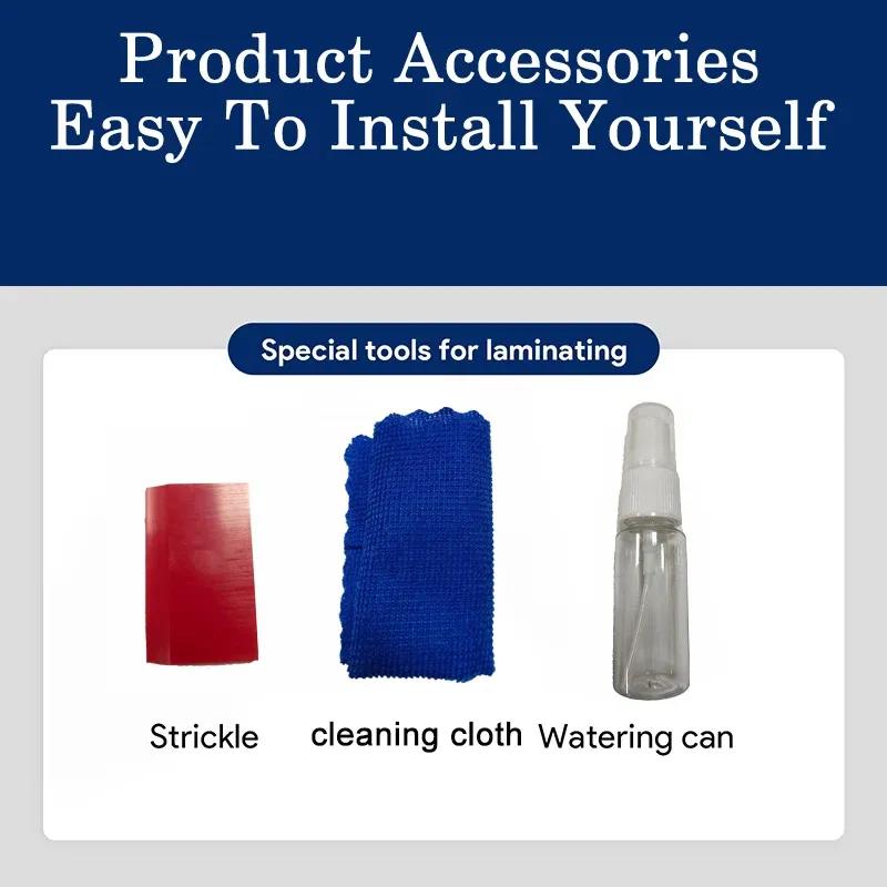 For Tesla Model 3 Y - Central Control Center Console Panel Interior Protection Film Clear TPU Car Anti Scratch