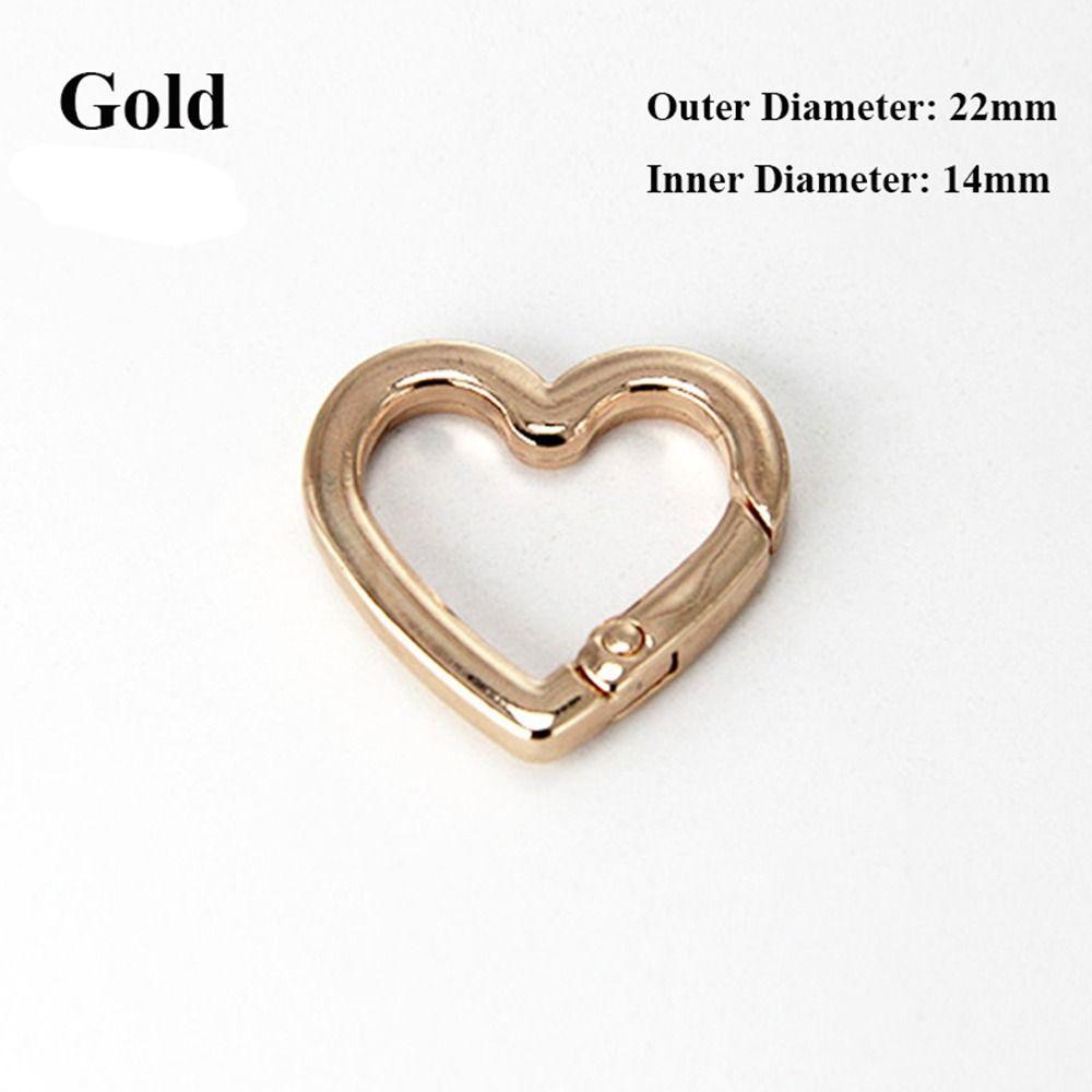 1 Stück O-Ring Schlüsselanhänger mit Diamanten Metallfeder Für Schlüsselanhänger Anhänger Tasche Schlüsselzubehör Schmuckherstellungsmaterialien Anhänger Material