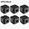 6pcs Cable Organizer Magnetic Plug Box Silicone Cable Winder Flexible Cable Management Clips for Mouse Earphone