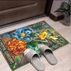 Pokemon Pattern Rug, Indoor/Outdoor Mat, for Picnic, Gameroom, Bedroom, Office, Living Room, Home Decor Carpet, Birthday Gift