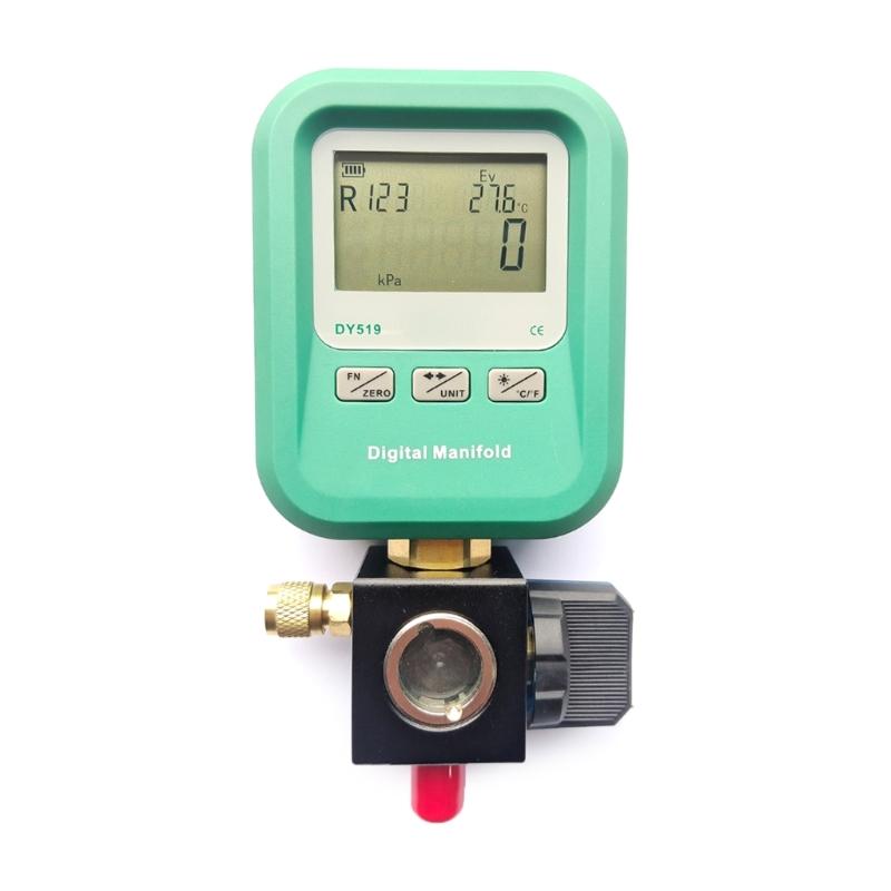 

High Precise Manifold Gauge Air Conditioning Monitoring Tool for Automotive Home Air Conditioning Refrigeration Charging 1