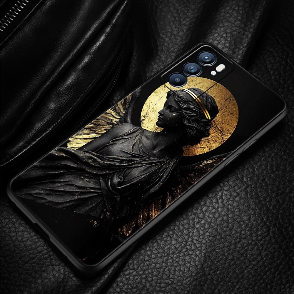 Fashion Ancient Greek Statues Phone Case For Oppo Reno 13 12 11 10 7 F Find X5 X6 A98 A80 A79 A78 A57 A54 A31 A17 Pro Soft TPU