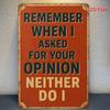 Metal Wall Art Sign for Home Decor, Funny Vintage Poster for Bar Office Gift