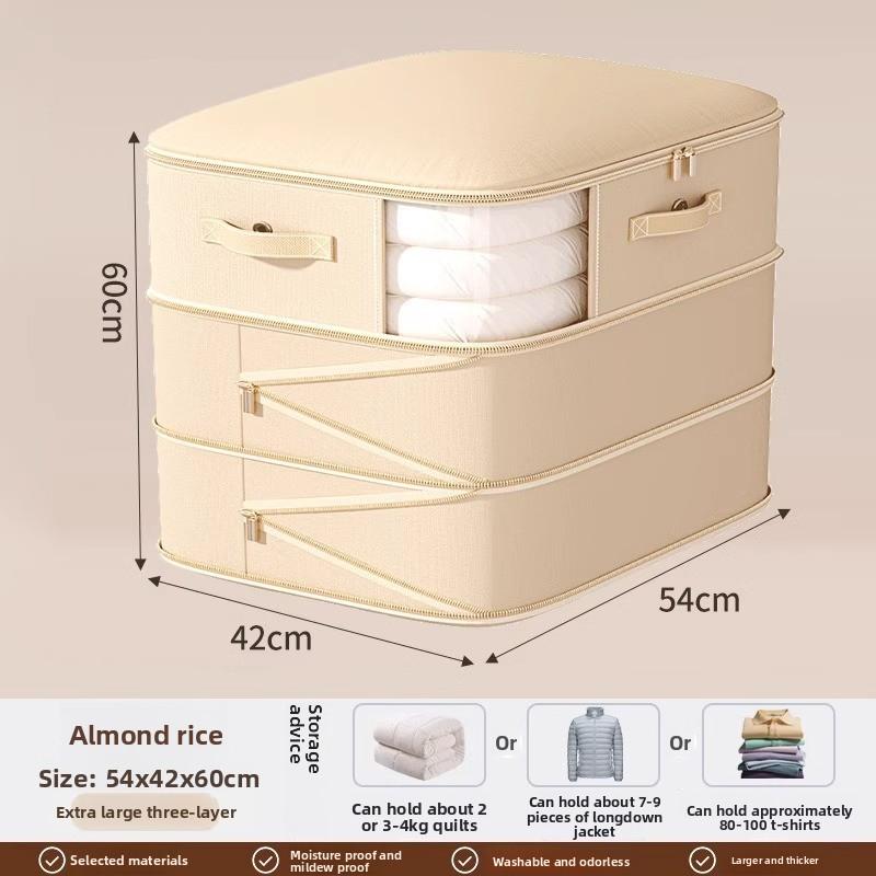 Large Capacity Oversized Portable Compression Storage Bag, Suitable for Clothes, Quilts, Pillows, Sofa Cushions, Duvets