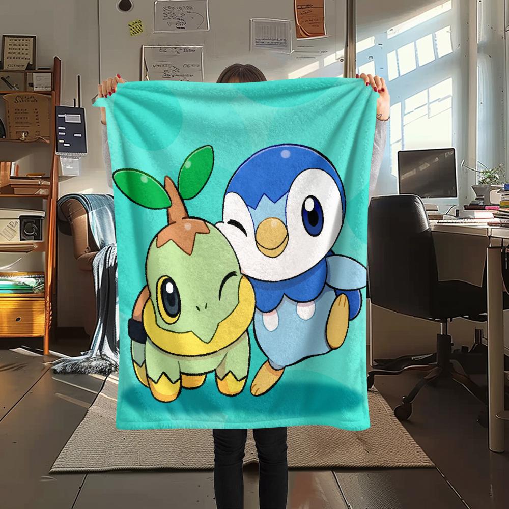 Bonsly Print Flannel Blanket, High quality Comfortable for All Seasons, Home Decor, Warmth and Comfort