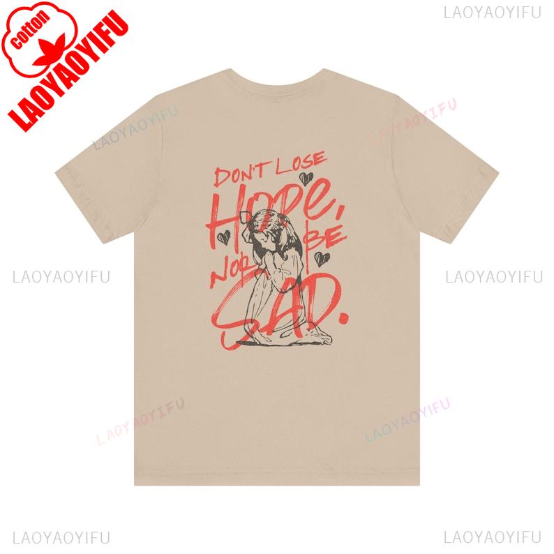 Dont Lose Hope Christian TShirt Faith Based Encouragement Tee Inspirational Bible Verse Shirt Religious Graphic Cotton Tops S