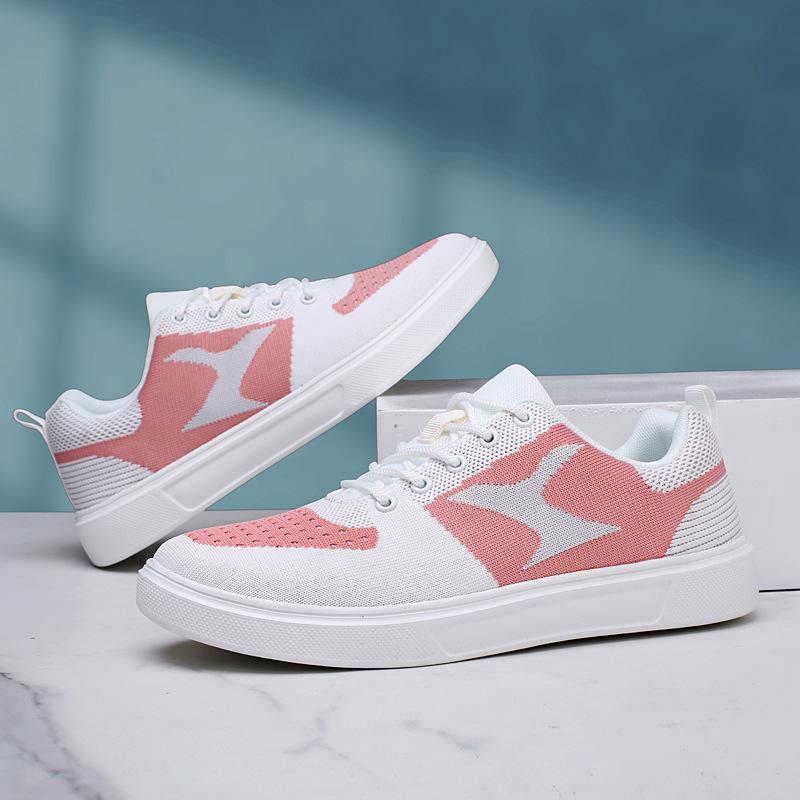 Herbst neue Mesh-Sportschuhe Damen weiche Sohle leicht atmungsaktiv Freizeitschuhe vielseitige Studenten-Laufschuhe einzelne Schuhe