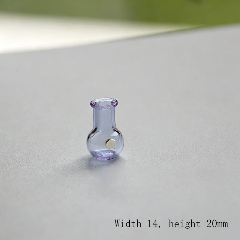 

Mini Glass Vase Fridge Magnet 3D Micro Landscape Decorative Plant Pot Magnet For Refrigerator Kitchen Living Room Ornament 17