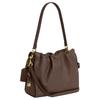 Coach Faye 22 Logo Design Leder Crossbody Umhängetasche Kleine Damen Taschen Braun CT763-IMV2R