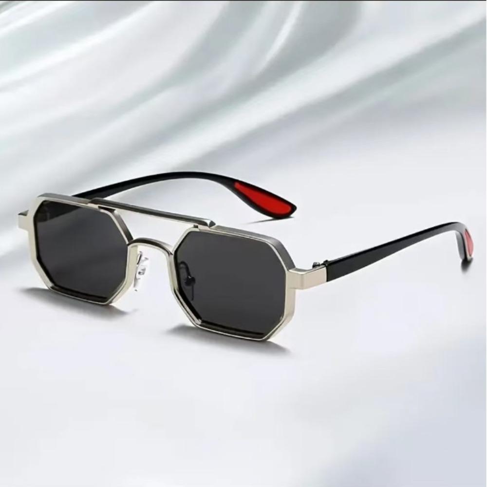 Vintage Square Sunglasses for Men Steampunk Sunglasses Retro Women Punk Style Fashion Glasses Fashion Shades