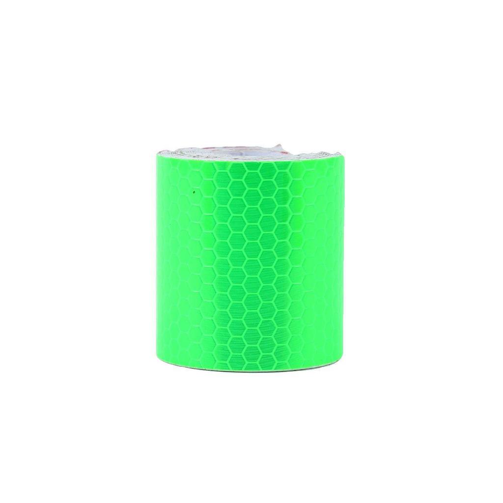 5cm x 3m Self-Adhesive Reflective Warning Strip for School Buses, Trucks, & Bicycles - Night Visible Decoration Sticker