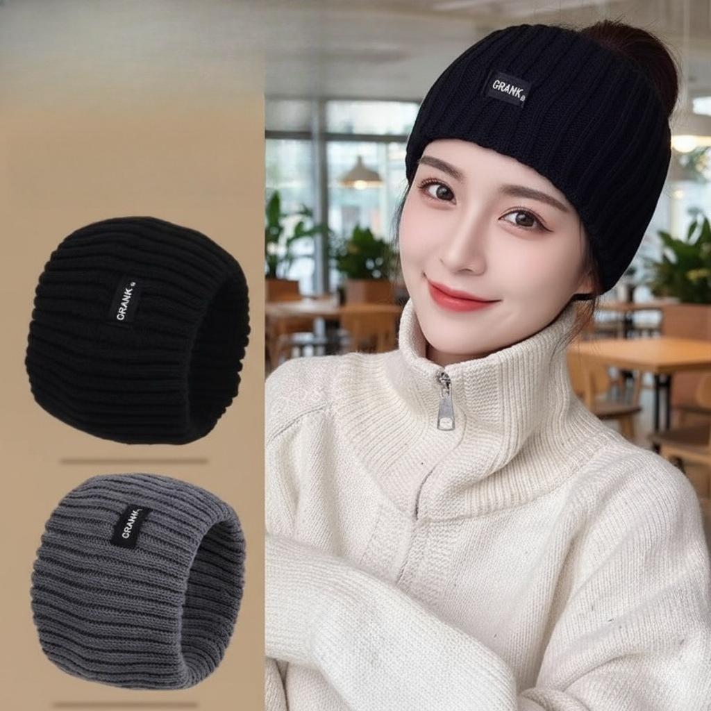 Sports Headband, Wide Edge, Face Wash Headband, External Wear, Solid Color, Pullover, Knitted Headband
