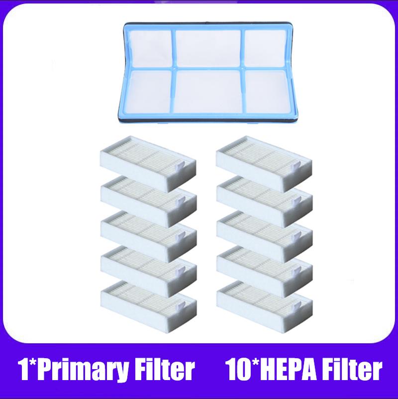 Side Brush+hepa Filter+Mop Cloth+magic Paste Accessories for Ilife V5s Ilife V5pro X5 V5 V3 V5s Pro V50 V55 Vacuum Cleaner Parts