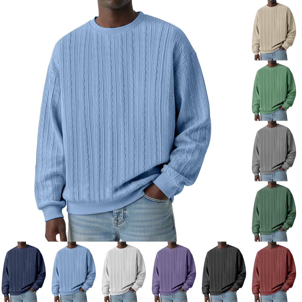 Herrar Fritid Rund Hals Halv Dragkedja Tryck Långärmad Hoodie