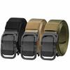 Automatic Buckle Men’s Belt – Toothless Thickened Nylon Belt, Outdoor Fashionable and Business Casual Waist Belt for Daily Use