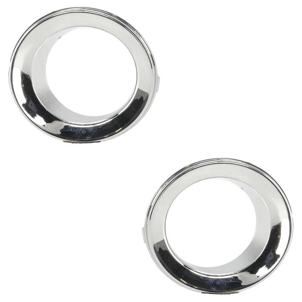2Pcs Fog Light Cover Trim Left & Right For Mini Cooper 2005-2008