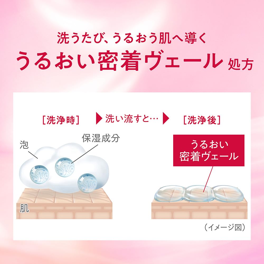 Hadakara Body Soap Foam Floral Bouquet Scent Refill 1760ml M