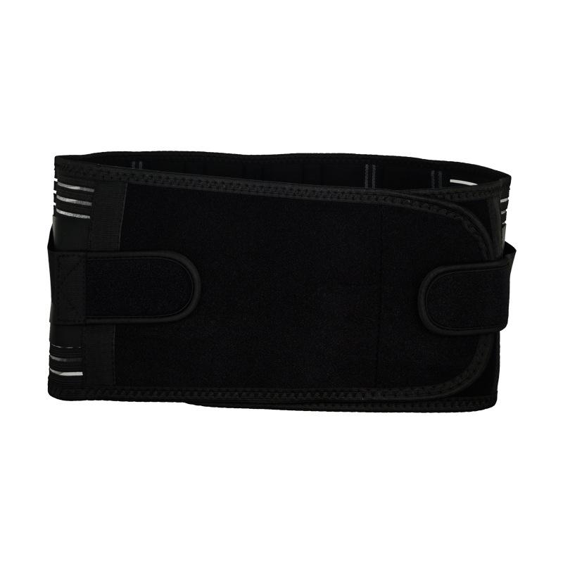

Дышащий регулируемый пояс-тренажер для талии и поддерживающий пояс со стальными пластинами для фитнеса и приседаний L (Waist 95-115CM)