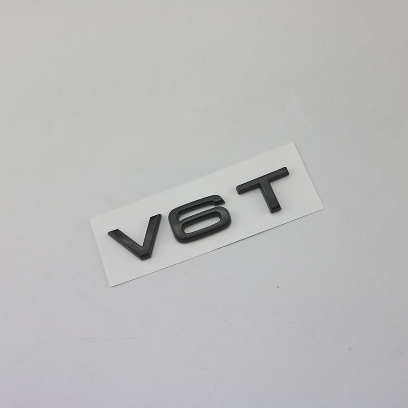 V6T V8T leaf label V10V12 side label A4LA5A6LA7Q3Q6Q7 car logo Q5A8L displacement car sticker