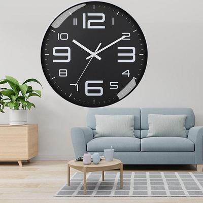 8 Inch Wall Clocks Hanging Clock Bed Room Living Room Wall Clock with Silent Mechanism Battery Operated Wall Watch Decor Clocks