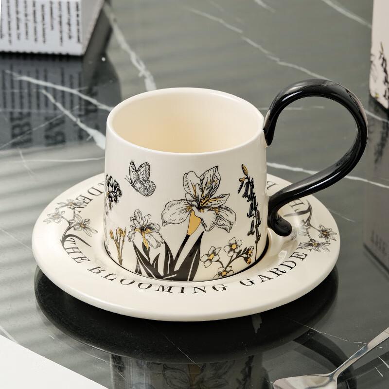 Light Luxury Ceramic Coffee Cup Set