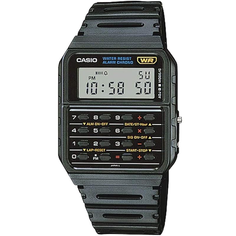 

[Casio Standard] CASIO watch With calculator function calculator watch CA-53W-1Z overseas model [product]