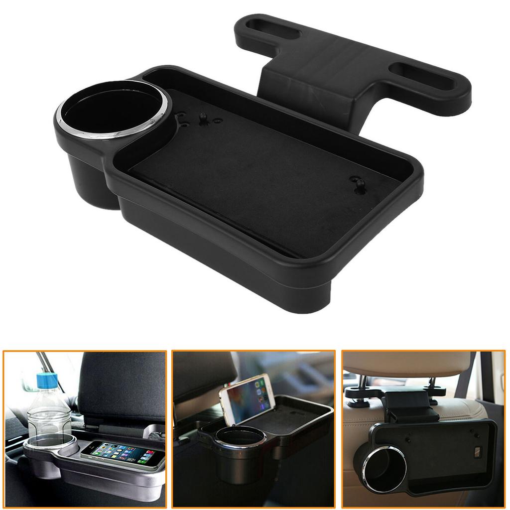 3 In1 Foldable Car Backseat Tray Table With Car Phone Holder Cup Holder Car Laptop Table Car Dining Table Adjustable Height