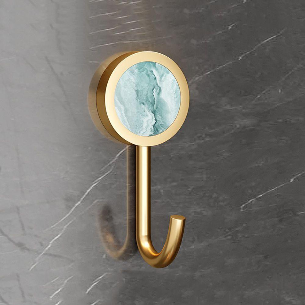 Samolepící dekorační háček pro domácnost Nástěnný věšák z hliníkové slitiny Háček na šaty Držák na klíče Závěsný stojan