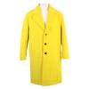 Prada [Domestic Regular] SGB840 Corduroy Long Coat 44 yellowUsed