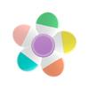 Zak Fluorescerende Markeerpen 5-in-1 Spinner Markeerpen voor Notitieboek Planner Journal Markeren