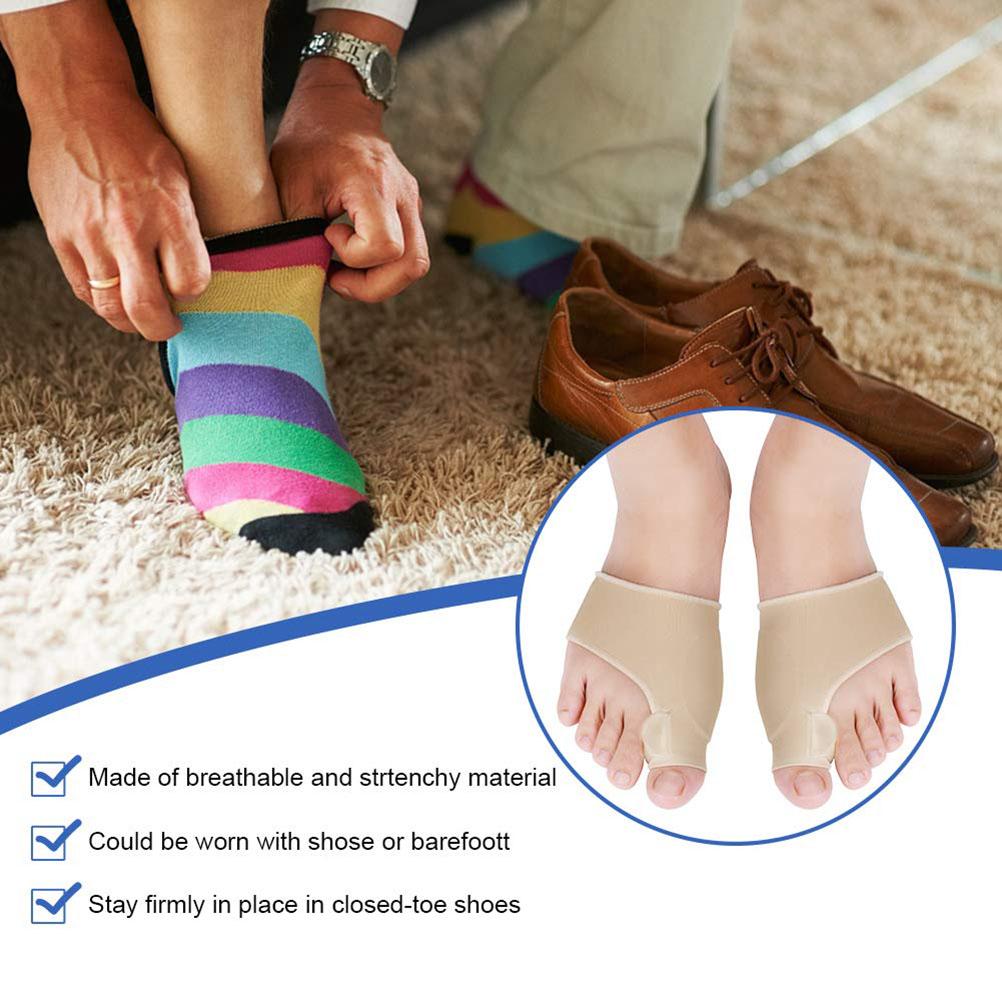 Bunion Corrector Toe Straightener with Built In Gel Pads Bunion Protectors and Toe Separators