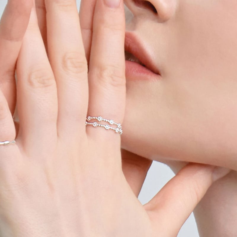 ENCLAIR SILVER925 POSY RING