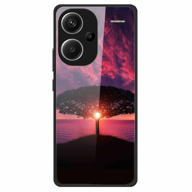 For Redmi Note 13 Pro Plus 5G Case Pro+ Tempered Glass Hard Fundas for Xiaomi Redmi Note 13 Pro Note13 5G Cover Coque Luxury