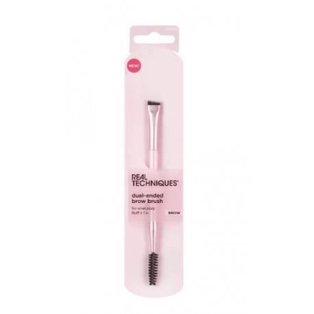 Crayon sourcils - REAL TECHNIQUES - DUAL-ENDED - Applicateur double - Précision - Céramique blanche