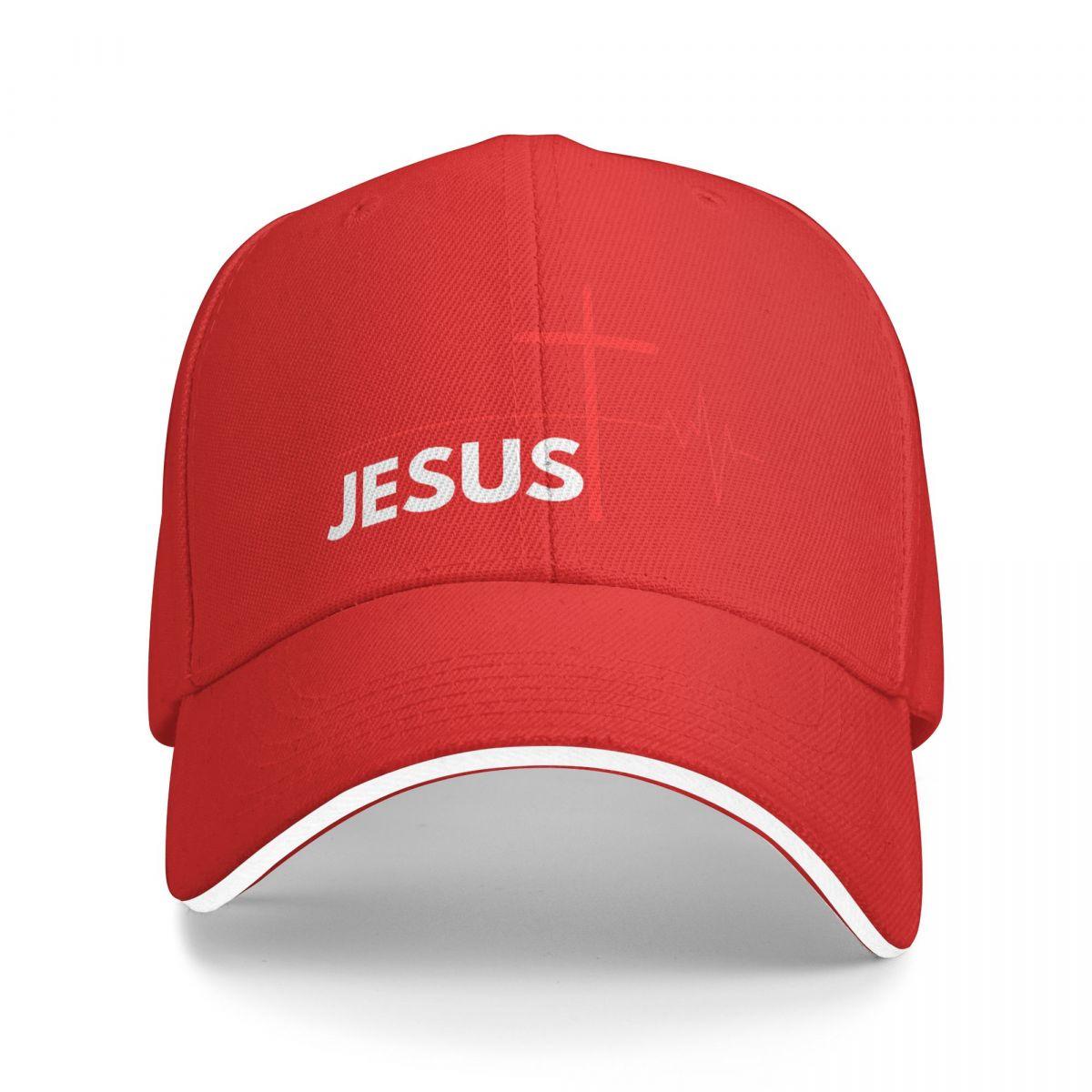 Jesus Saves Baseball Cap Unisex Hats Women Visor Windproof Snapback Caps one size