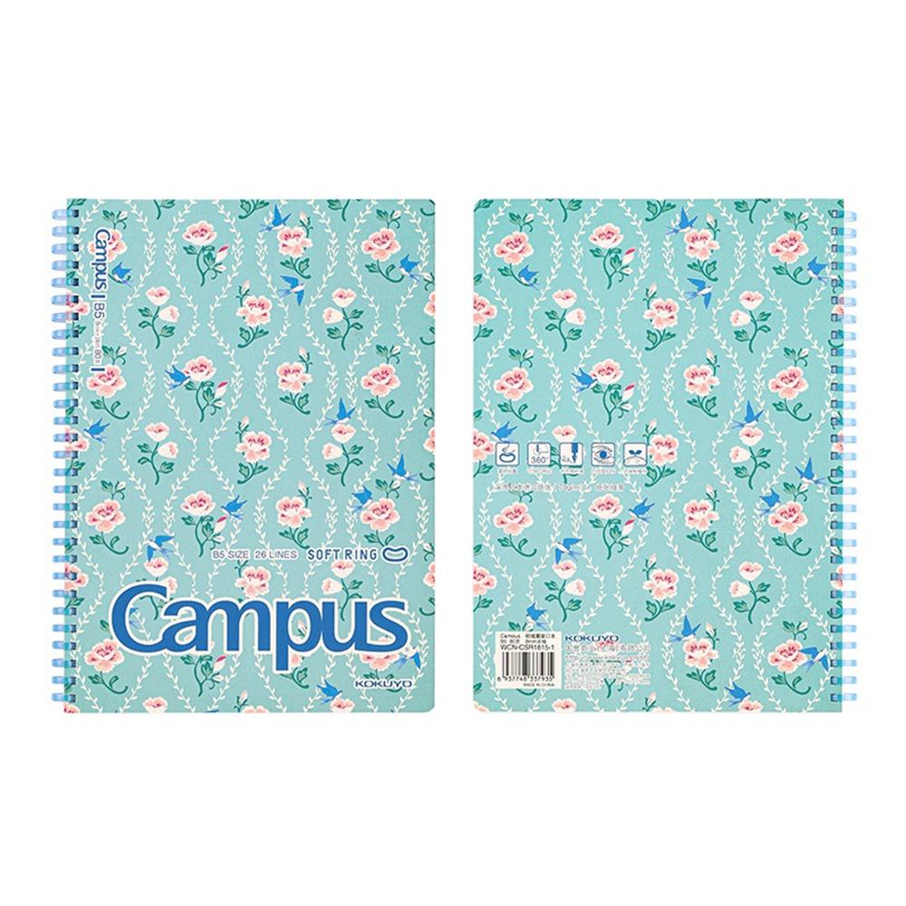 A5/B5 Soft Coil Notebooks 160 Pages 180° Lay-Flat Notepad Creative Student Class Notebooks  Student