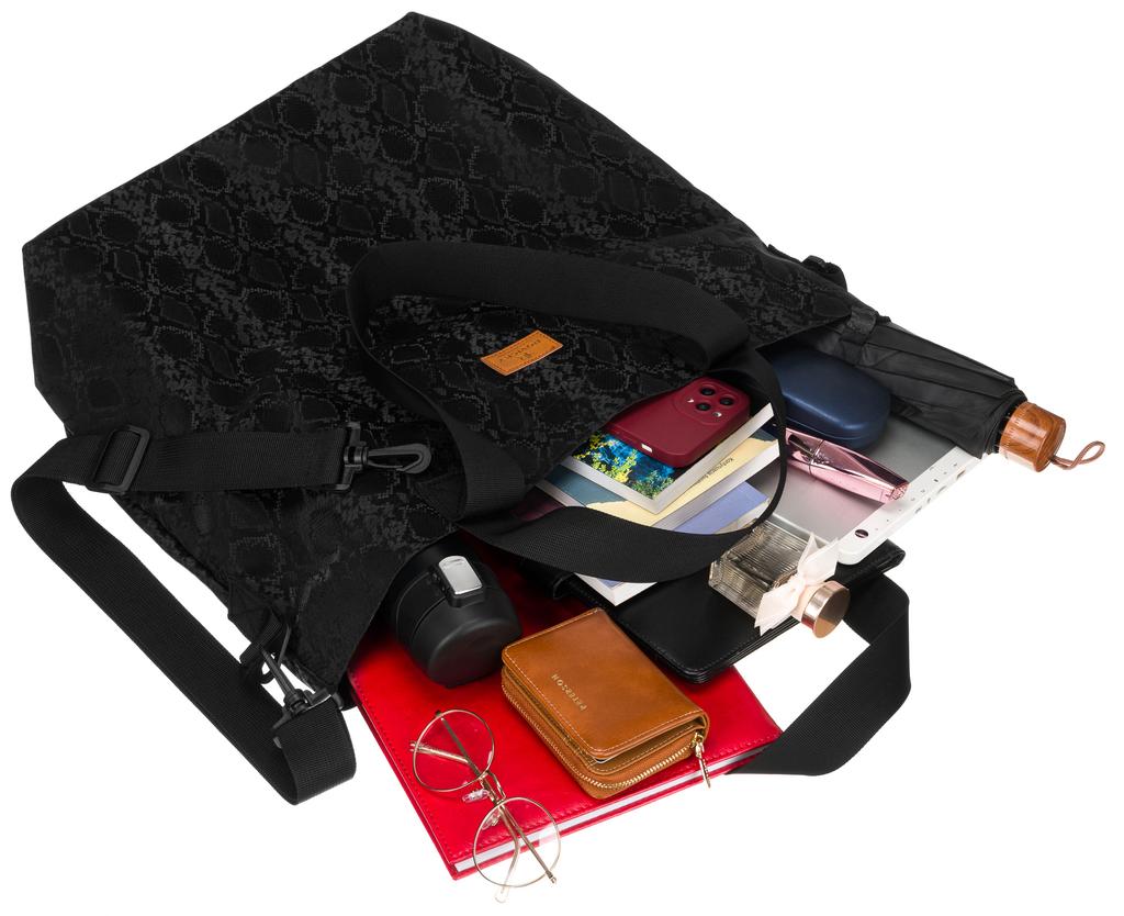 Einkaufstasche R-TZ15605-2455 Schwarz W04