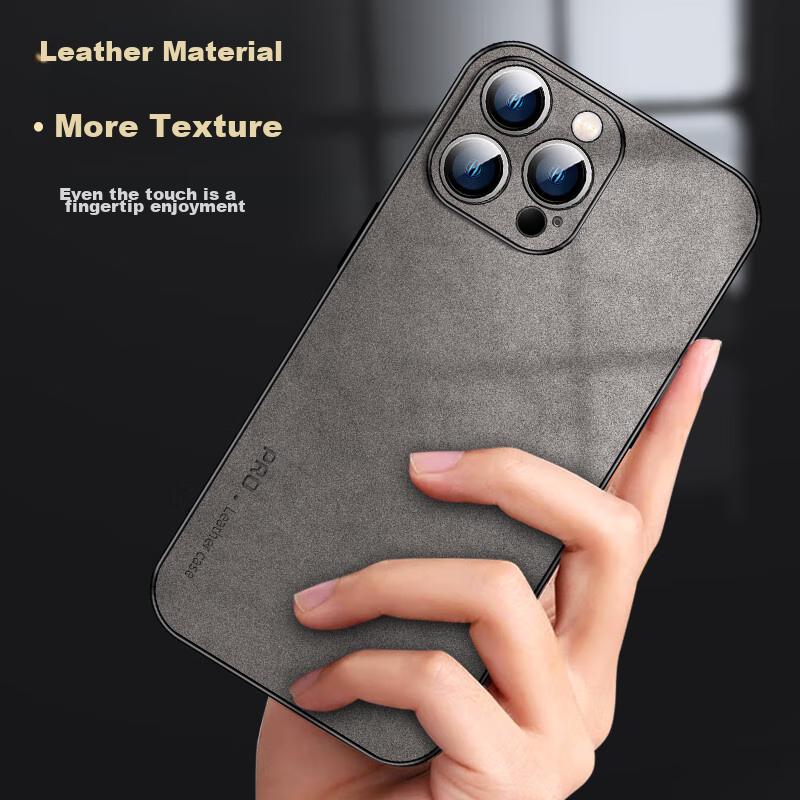 IPhone 12 Pro Max Case, Apple 12 Pro Max Protective Cover, Shockproof Camera Full Protection Soft, Simple Luxury Outer Casen, Black