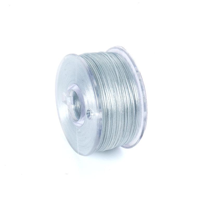 

50yards/Roll Nonelastic Seed Beads Cord String Beading Thread For DIY Bracelet Jewelry Making Accessories Supplies High Quality світло-сірого кольору