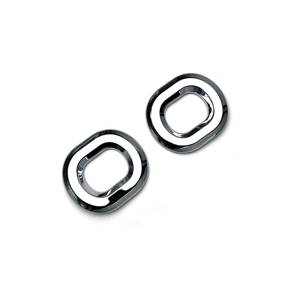 KMONDER Front Fog Garnish for Suzuki New Spacia Custom Fog Lamp Fog Eye Line Exterior Custom Hybrid Spacia Custom Compatible with mk54s (4-Piece Set)