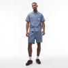 Levis Loose Comfortable Checkered Work Short Sleeve Shirt Men Shirts 003O1-0006